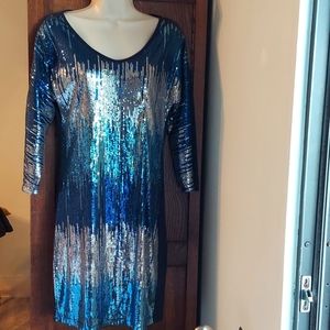 Timeless Naeem Khan Sequins dress